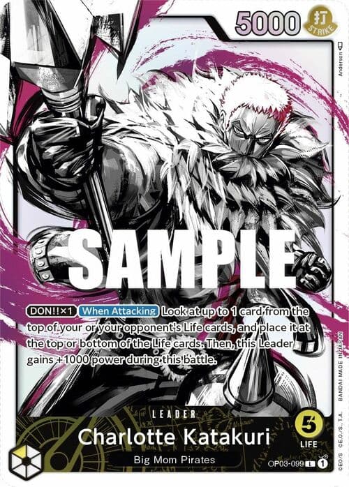 Charlotte Katakuri — OP-03: Pillars of Strength (op03) — No. OP03-099a — Ver. Alternate Art — vAlternate Art