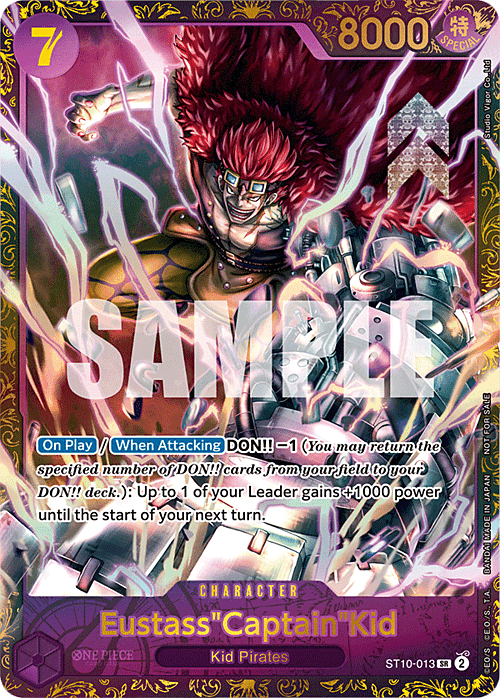 Eustass “Captain” Kid — Championships Promo (op-chp) — No. ST10-013 — Ver. Promo — vChampionship