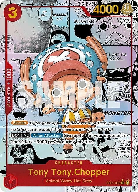 Tony Tony.Chopper — EB-01: Memorial Collection (eb-01) — No. EB01-006m — Ver. Alternate Art — vManga Panel Alternate Art | Secret Rare