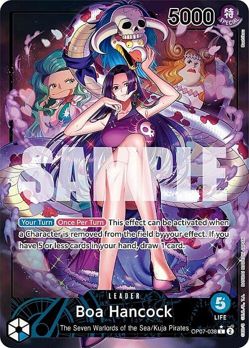 Boa Hancock — OP-07: 500 Years into the Future (op07) — No. OP07-038a — Ver. Alternate Art — vAlternate Art