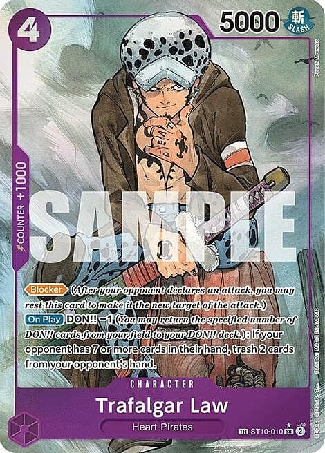 Trafalgar Law — OP-07: 500 Years into the Future (op07) — No. ST10-010 — Ver. Super Rare