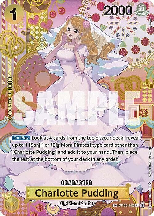 Charlotte Pudding — OP-08: Two Legends (op08) — No. OP03-112 — Ver. Special — vSpecial Rare
