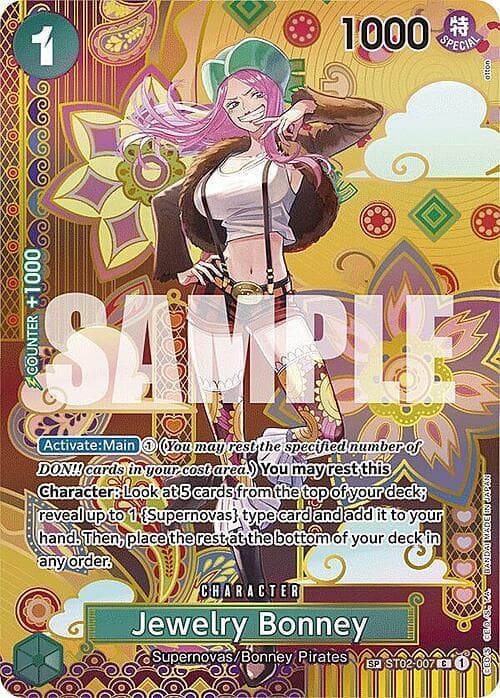 Jewelry Bonney — OP-08: Two Legends (op08) — No. ST02-007 — Ver. Special — vSpecial Rare