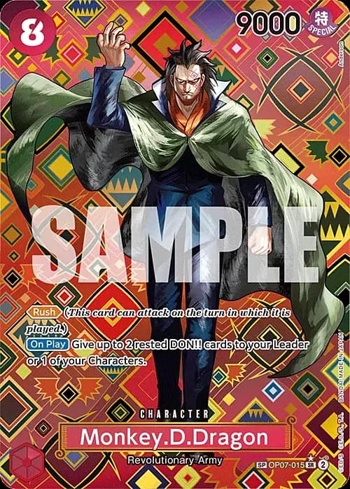 Monkey.D.Dragon — OP-09: Emperors in the New World (op09) — No. OP07-015 — Ver. Special — vSpecial Rare
