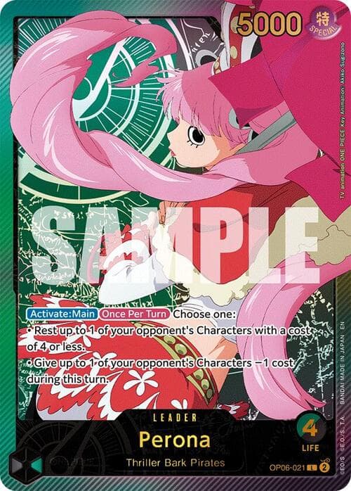Perona — EB-02: Anime 25th Collection (eb-02) — No. OP06-021 — Ver. Special — vSpecial Rare