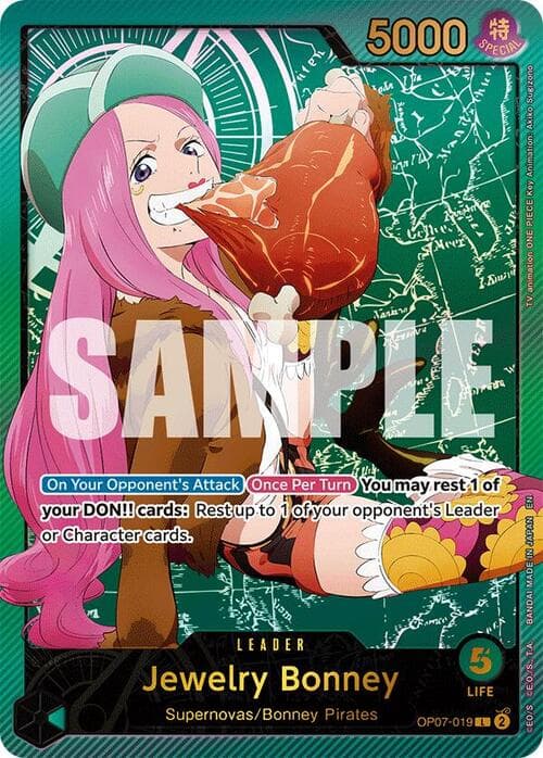 Jewelry Bonney — EB-02: Anime 25th Collection (eb-02) — No. OP07-019 — Ver. Special — vSpecial Rare