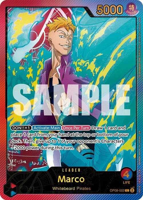 Marco — EB-02: Anime 25th Collection (eb-02) — No. OP08-002 — Ver. Special — vSpecial Rare
