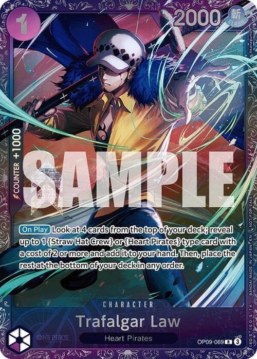 Trafalgar Law — Championships Promo (op-chp) — No. OP09-069 — Ver. Promo — vTreasure Cup 2025